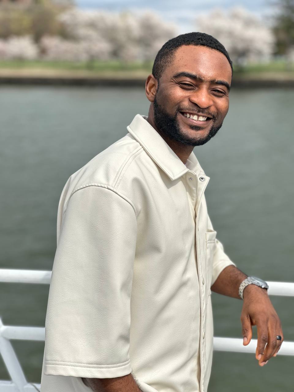 The smile behind the art